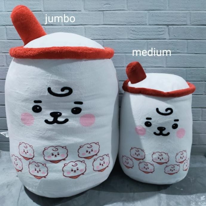 Boneka Boba Karakter Jumbo 45Cm Premium Quality - Bantal Boneka Boba Original