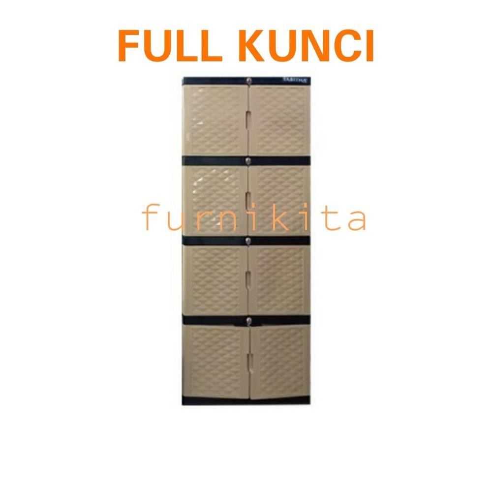 LEMARI PLASTIK TABITHA SUSUN 4 MINI TABITHA