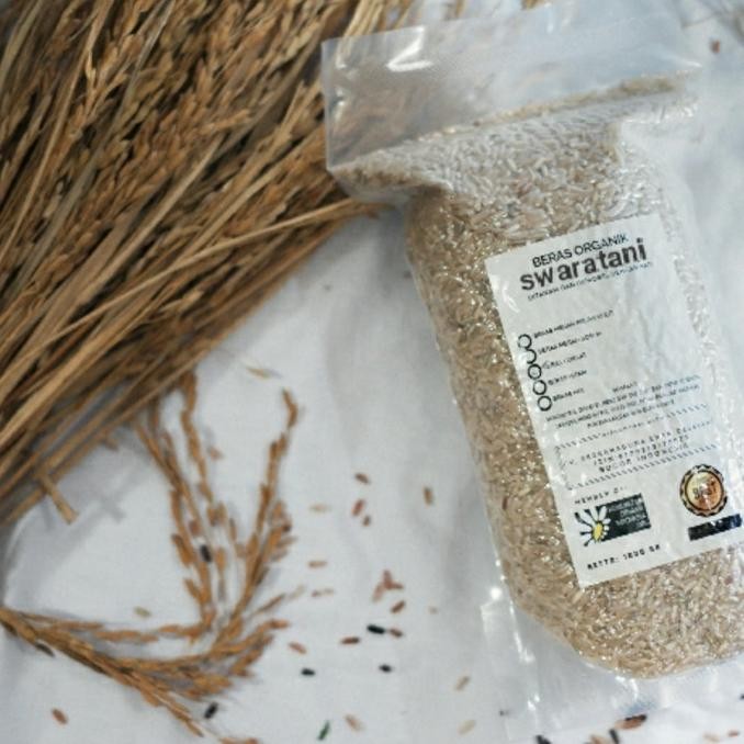 

Beras Coklat Swaratani Organik 1kg - Organic Brown Rice Swara Tani nUg
