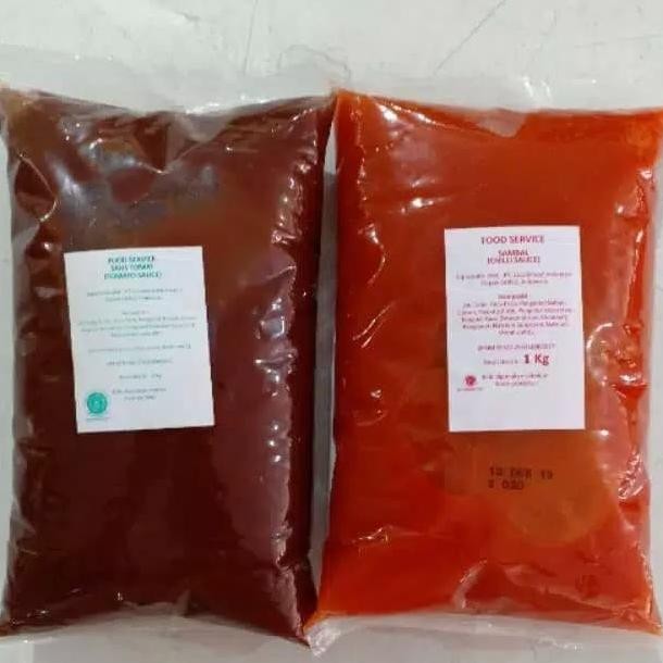 

DELMONTE saos cabe 1kg (kemasan isi ulang) nUg