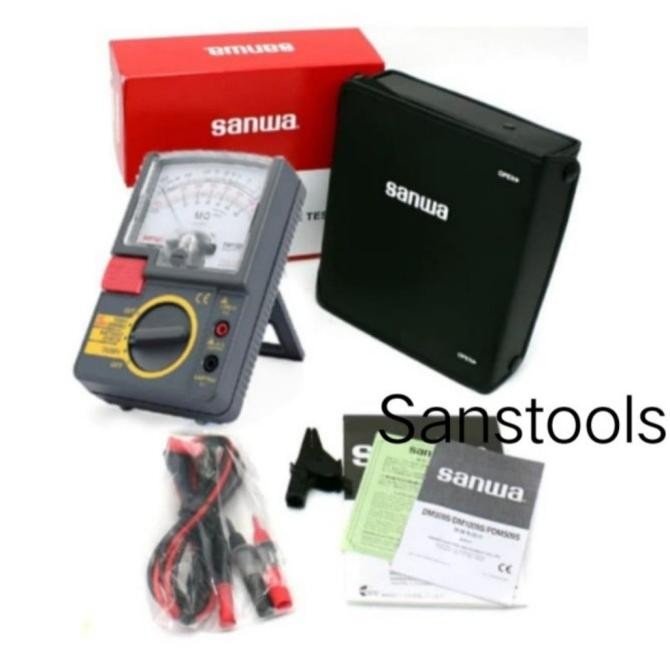 Sanwa DM1009S analog insulation tester Megger manual DM-1009S Original