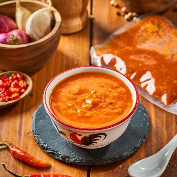 

sambal mie ayam rawit asli murni pedas nUg