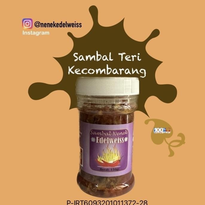 

Sambal Teri Kecombrang " Nenek Edelweiss " nUg