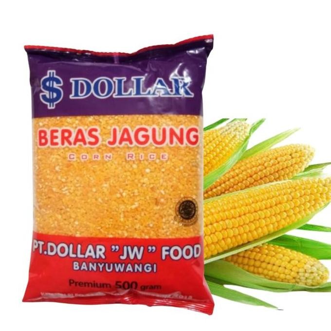 

Beras Jagung Dollar Rendah Gula 1 Kg - Nasi Rice Bubur Food nUg