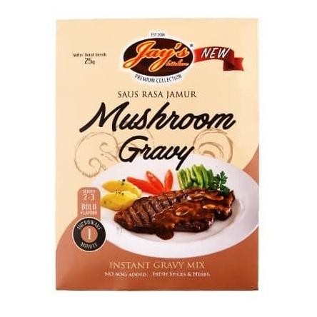 

MUSHROOM GRAVY SAUCE - 25GR - STEAK SAUCE nUg