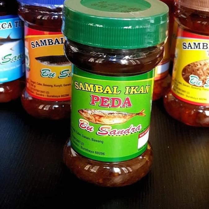 

Sambal Peda Cabe Ijo Sambel Bu Sandra Oleh Oleh Khas Surabaya nUg