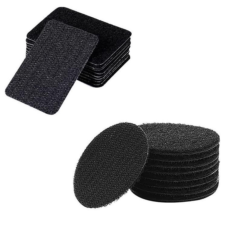 10Pcs Velcro Perekat Tape 6Cm Velcro Double Tape Dua Sisi Velcro Magic Tape Velcro Tape Bulat