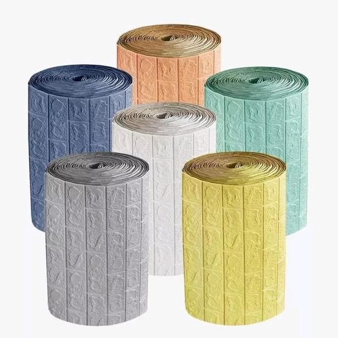 TERBARU WALLPAPER DINDING ROLL ROLLAN PANJANG 5 METER WALLPAPER DINDING 3D