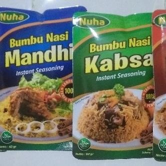 

Nuha Bumbu nasi arab instan kebuli biryani kabsa mandhi nUg