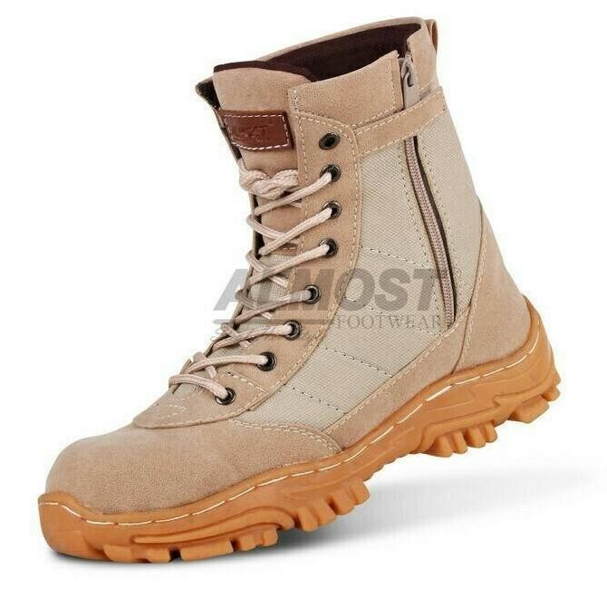 Diskon Sepatu Almost Tactical Swat Safety Hitam Original Boots Pria