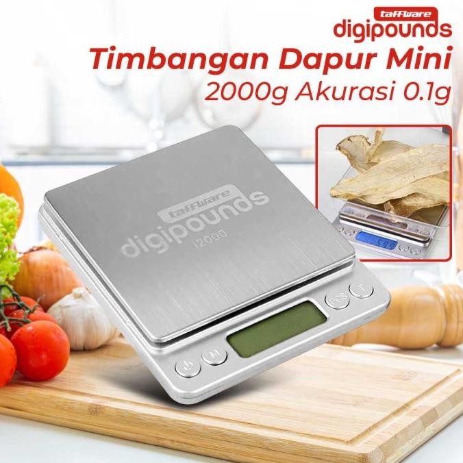 Timbangan Dapur Mini Taffware Digital Scale