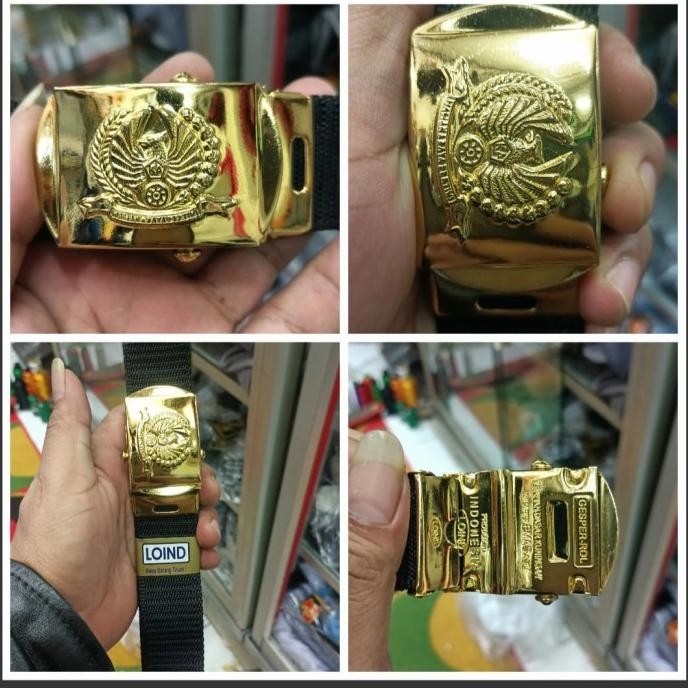 Ori - SABUK LOIND KAI POLOS SABUK LOIND KERETA API INDONESIA POLOS