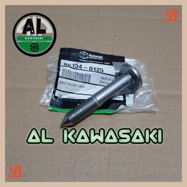 [ALK] BAUT BOLT SOCKET PERUT KNALPOT 1061 ZX636 ZX 636 ORIGINAL