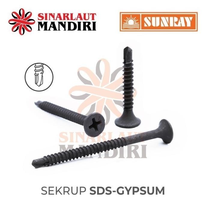 Murah Sekrup / Skrup Sds Gypsum Drywall / Sds Drywall Screw 8 X 3"