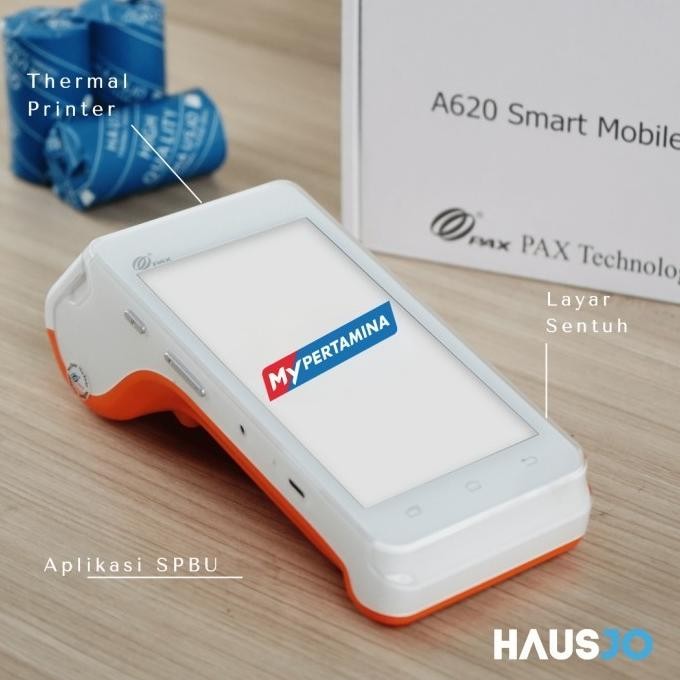 Mesin POS Android SPBU PAX A620