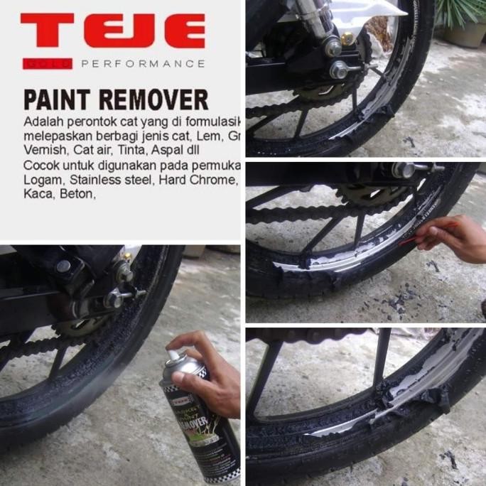 ready  PR Paint Remover Teje Perontok Cat Penghilang Cat Body Motor
