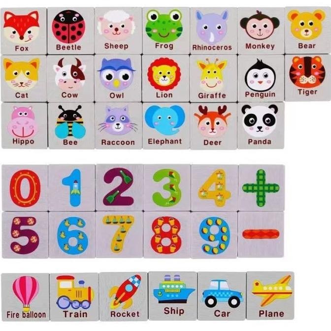 Mainan Edukasi Anak Puzzle Kognitif / Logic Game Board