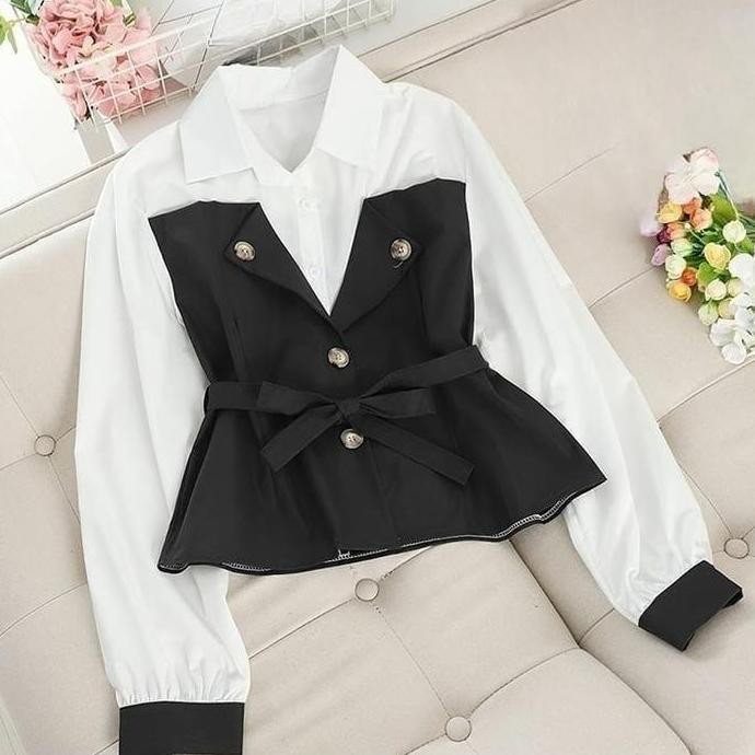 Stok Terbatas Vallina Balea Top Atasan Wanita Muslim