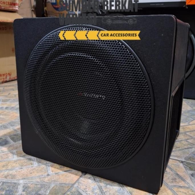 Subwoofer aktif basstube kotak 10inch concerto speaker mobil