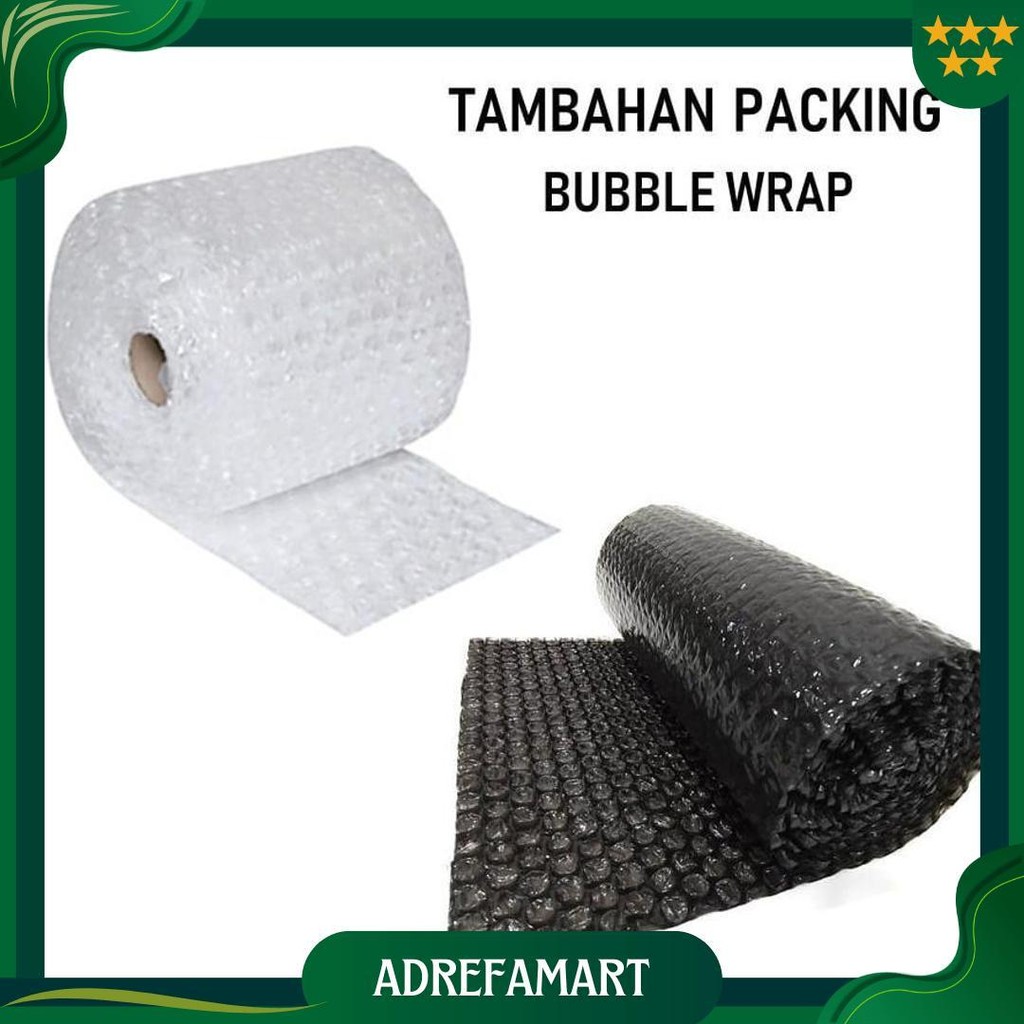 

Bubble Wrap Tambahan Plastik Bubble Packing Bubble / Bungkus Wrapping Safety Best Seller