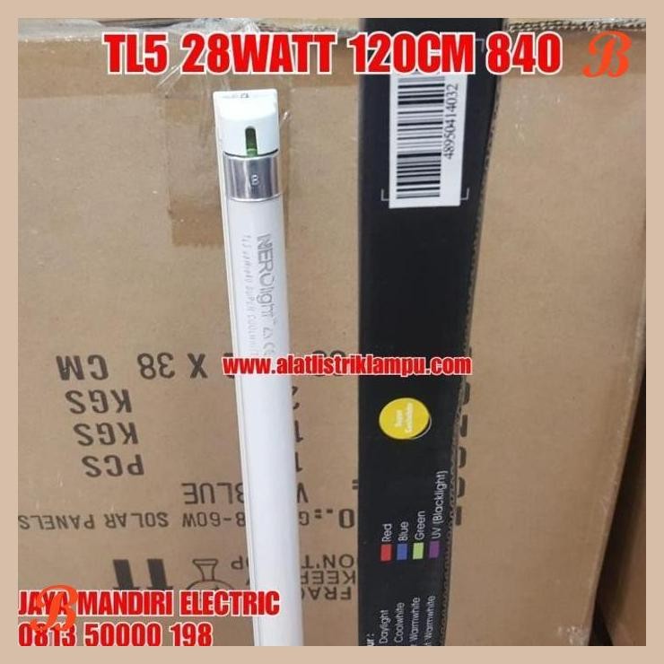 [JME] LAMPU TL5 NERO 14W 840 / T5 NEROLIGHT 14 WATT 14WATT 14 W COOL WHITE
