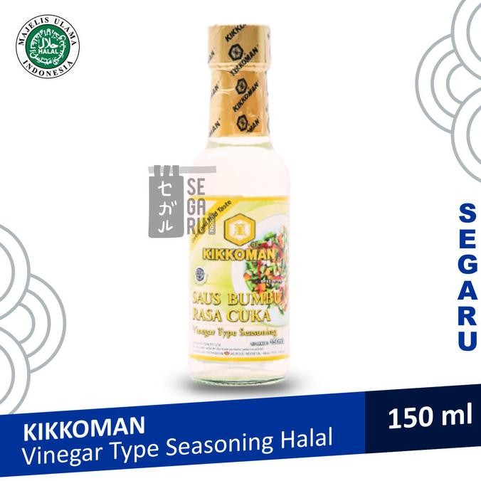 

KIKKOMAN Vinegar Seasoning Sauce Halal 150 ml nUg