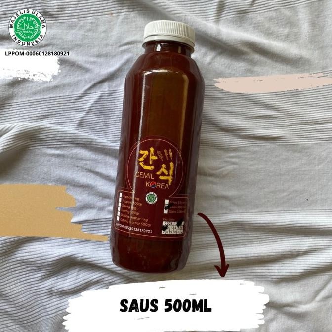 

Saos / sauce / saus Topoki / Toppoki / Topokki jajanan korea 500 ml nUg