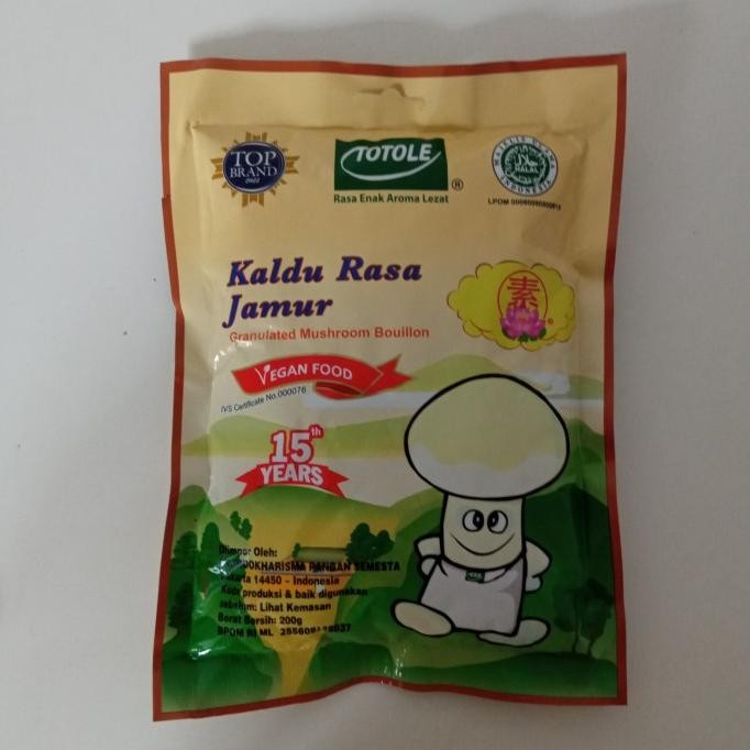 

Totole Kaldu Jamur 200 gr nUg