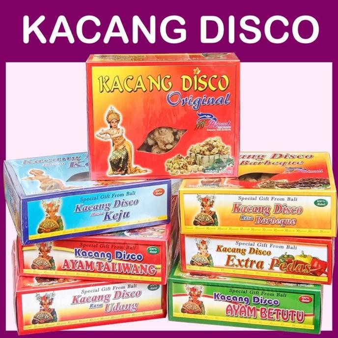 

Kacang Disco Disko Oleh-oleh Bali Rajawali 200 gram nUg