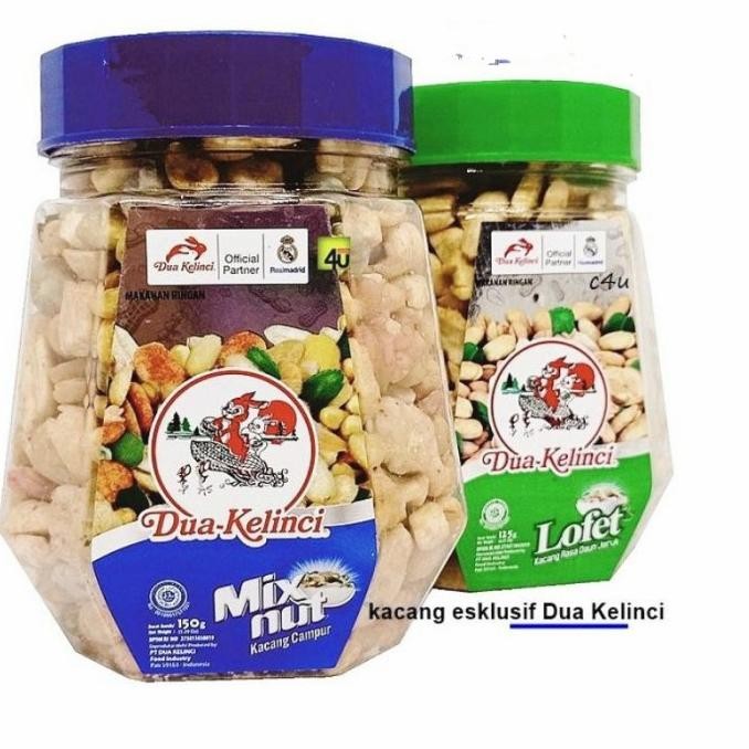 

Kacang Dua Kelinci Lofet Daun Jeruk / Mix Nut Toples nUg