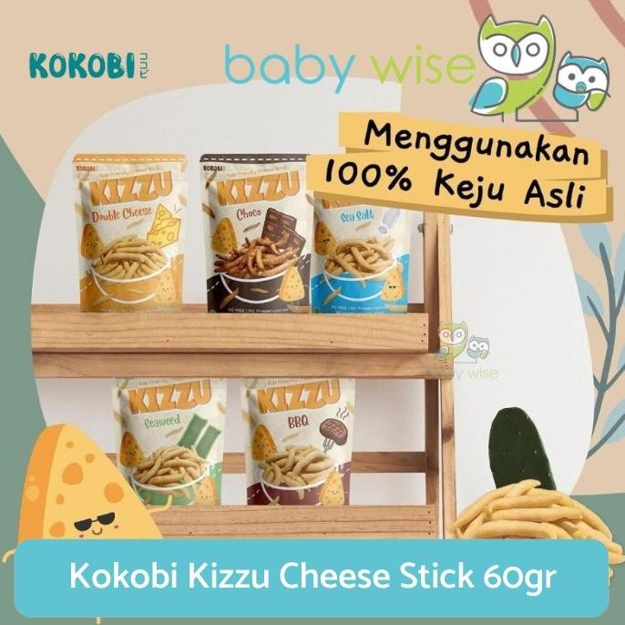 

Kokobi Kizzu Cheese Stick 60gr nUg