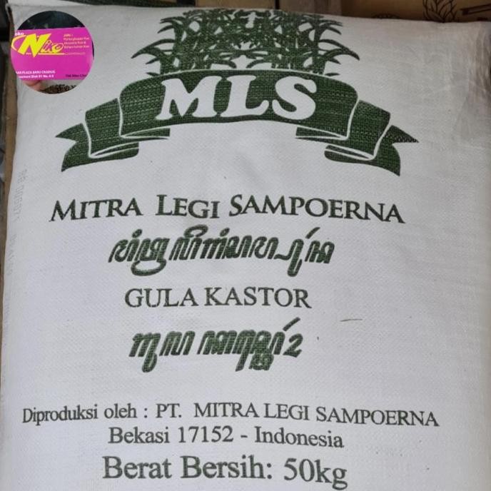 

GULA CASTOR 1KG KRISTAL khusus grab dan gojek nUg