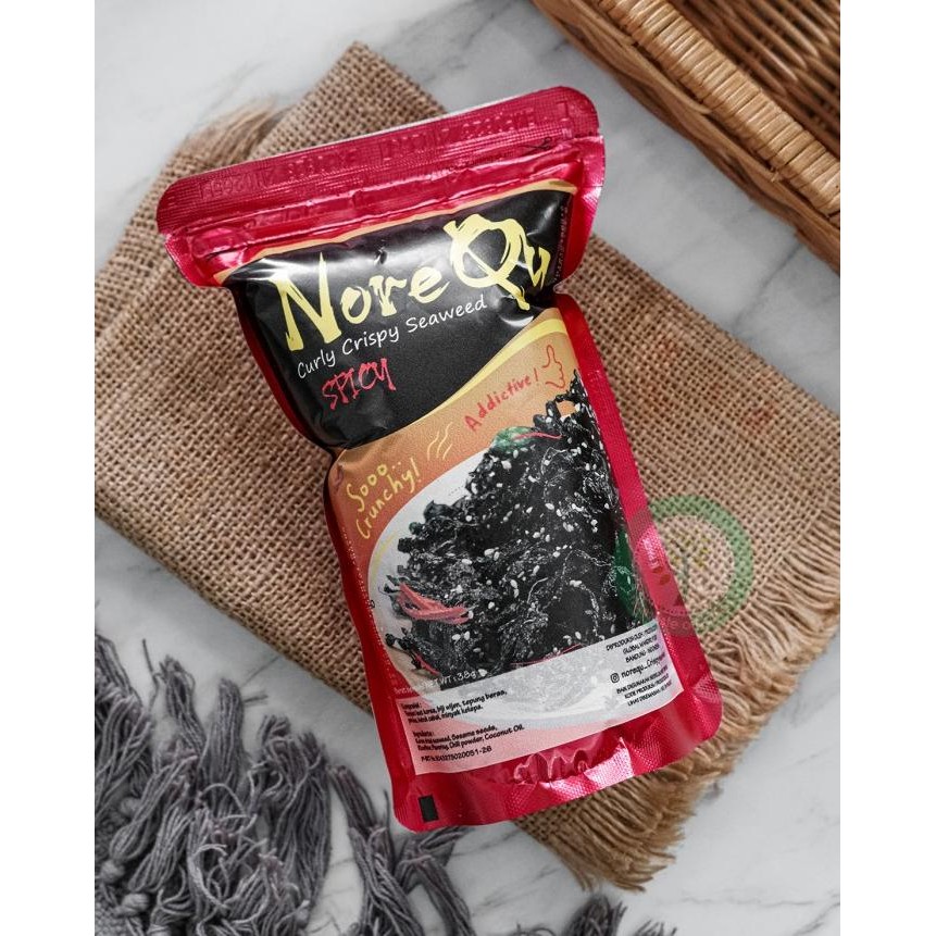 

NOREQU CURLY CRISPY SEAWEED - SPICY 40GR nUg