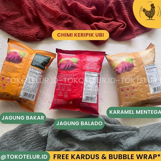 Lemonilo - Chimi Keripik Ubi (Snack Sehat) nUg
