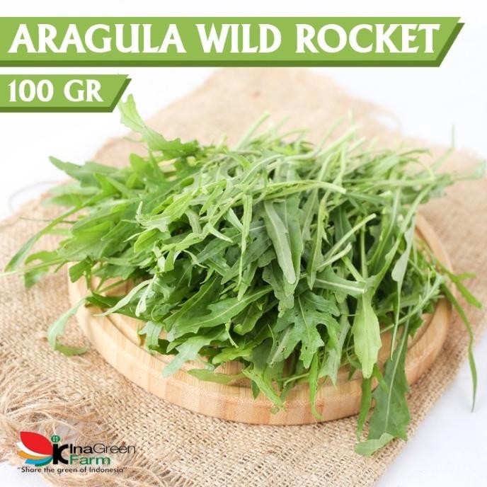 

Aragulu Wild Rocket Fresh 100 Gram Inagreen Farm Bandung nUg