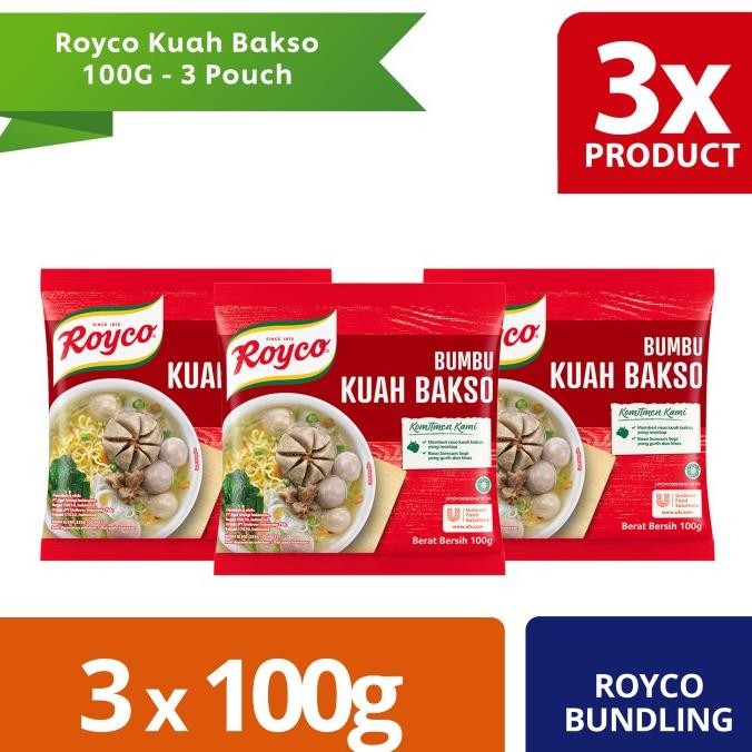 

Royco Kuah Bakso 100G - 3 Pouch nUg