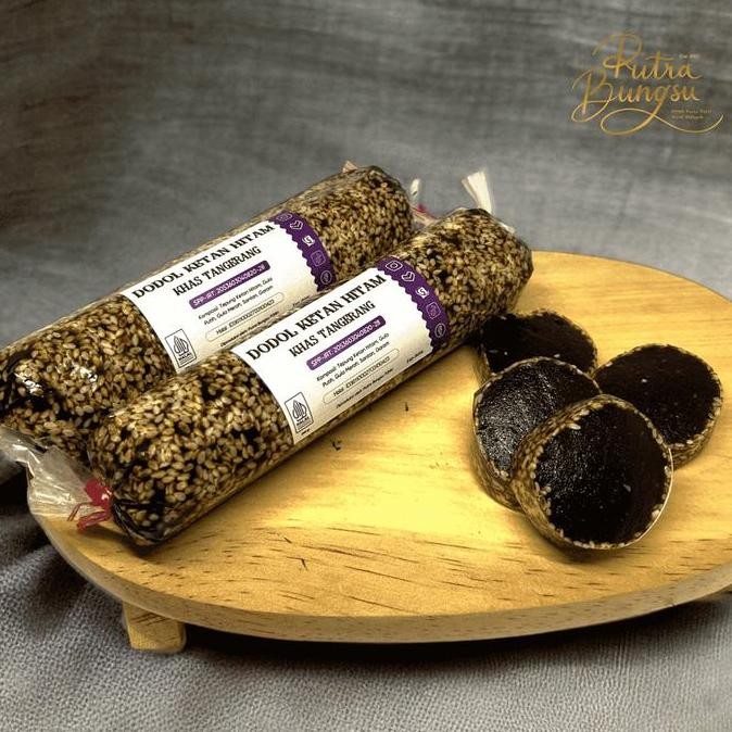 Dodol Betawi Wijen Ketan Hitam Khas Tangerang 200 gr Fresh Halal nUg