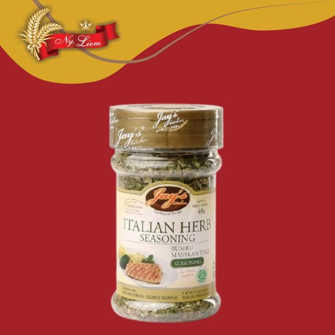 

JAY'S Italian Herbs Seasoning 40 gr nUg