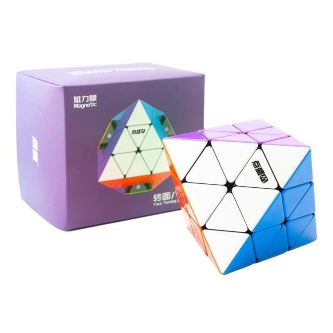 RUBIK DIANSHENG GALAXY FTO MAGNETIC STICKERLESS FACE TURNING OCTAHEDRON MAGNETIK 2904T