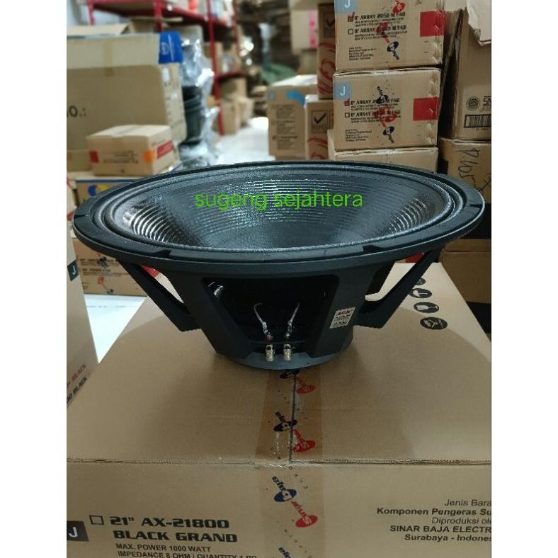 It34 By05 Speaker ACR 21 inch AX-21800-Mk 1 BLACK GRAND subwoofer wat 1000 Hemat Hemat