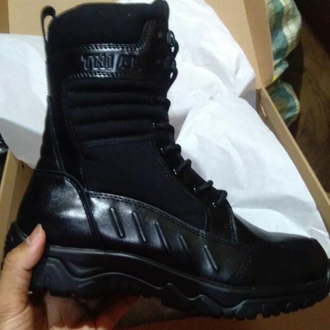 Sepatu Boots PDL TNI / Sepatu PDL TNI AL Jatah Terbaru