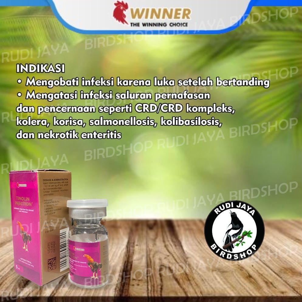 ghs-55 hj-45 WINNER TINOLIN INJEKSI 5ML WINER OBAT AYAM ADUAN PASCA SETELAH LAGA MEMPERCEPAT PENYEMB