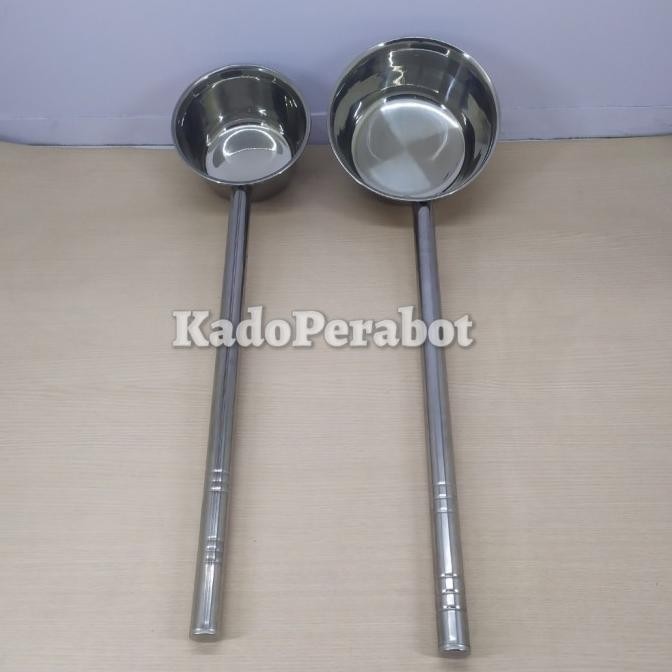 gayung fujinex stainless - gayung bajigur - gayung gagang panjang ST