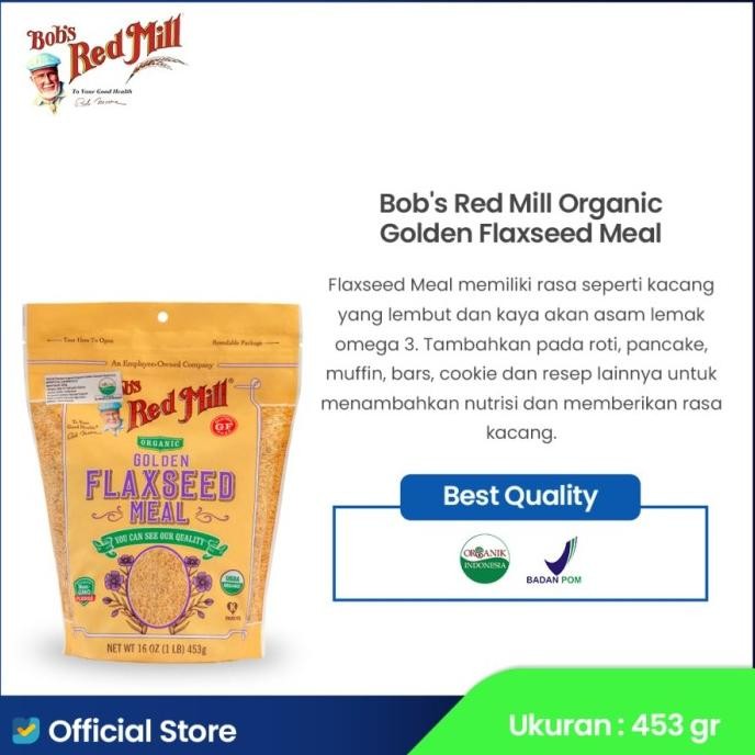 

Sale Bob'S Red Mill Organic Flaxseed 368 Gr (Golden, Brown, Golden Flaxseed Meal)
