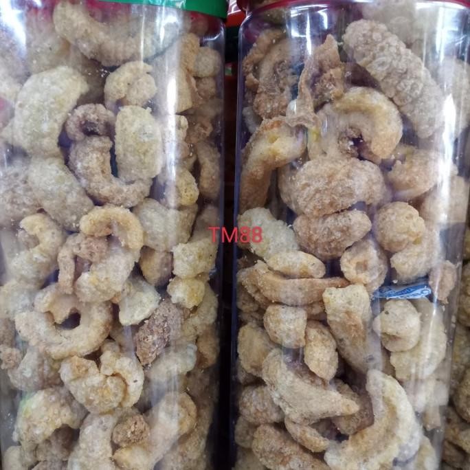 

Promo Kerupuk Kulit Babi Premium/Cu Jiu Ca Jiu Nong/Kerupuk Babi Sam Chen
