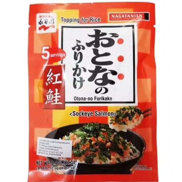 

Grosir Nagatanien Otonano Furikake Topping Sockeye Salmon 11-5 Gr Abon Jepang