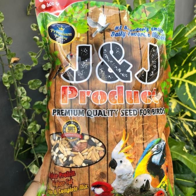 

Murah Deluxe Mix Plus Walnut Almond Macadamia Large Parrot Jj Seed 1Kg