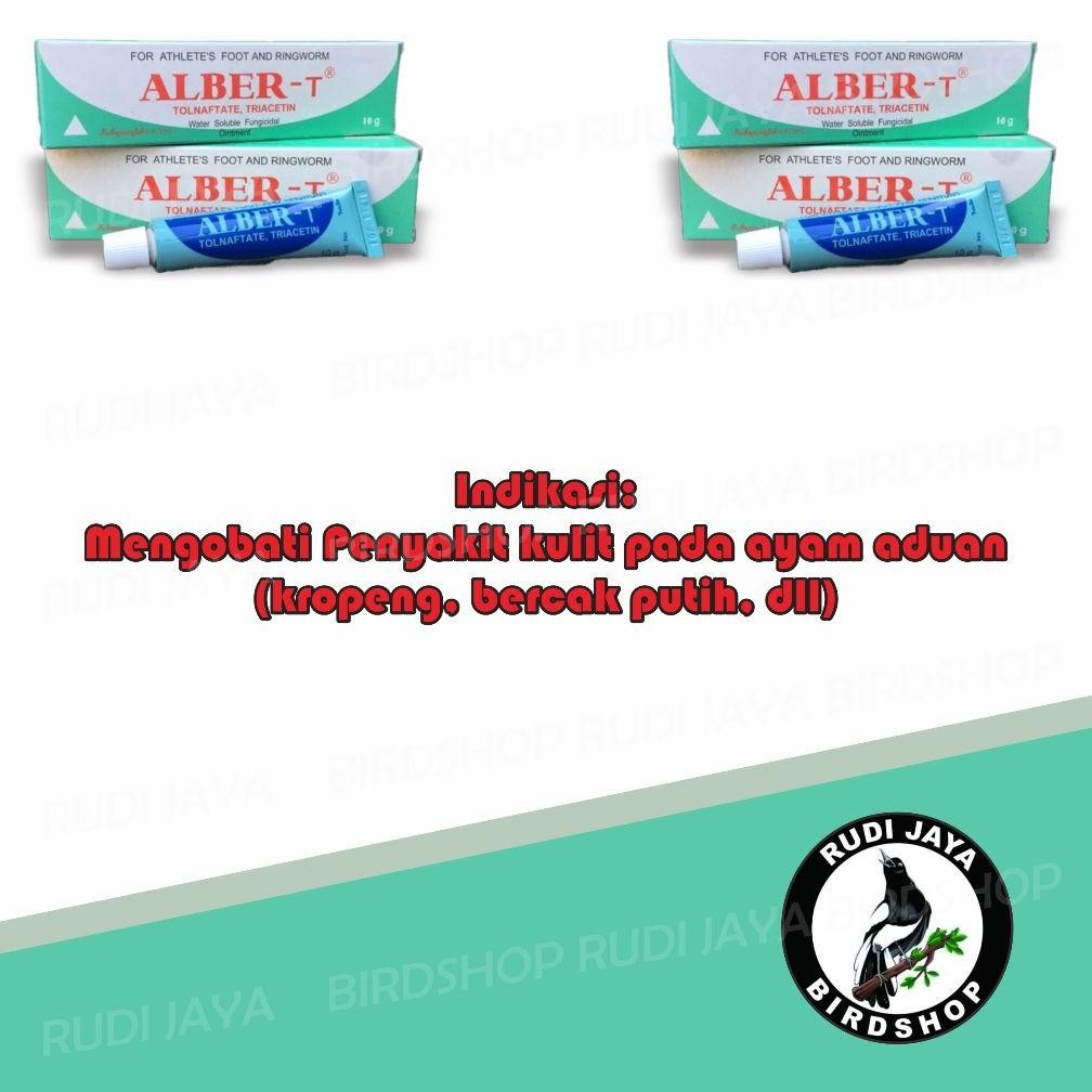 RHH-1823 gha-68 ALBER-T ALBERT IMPORT SALEP KRIM OBAT AYAM BURUNG UNGGAS SAKIT KOREP KURAP KURAB BUR