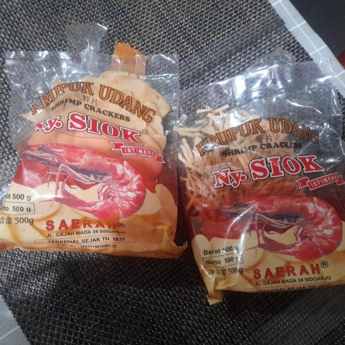 

Sale Kiloan Kerupuk Udang Ny Siok Bentuk Stick Nyonya Siok Udang