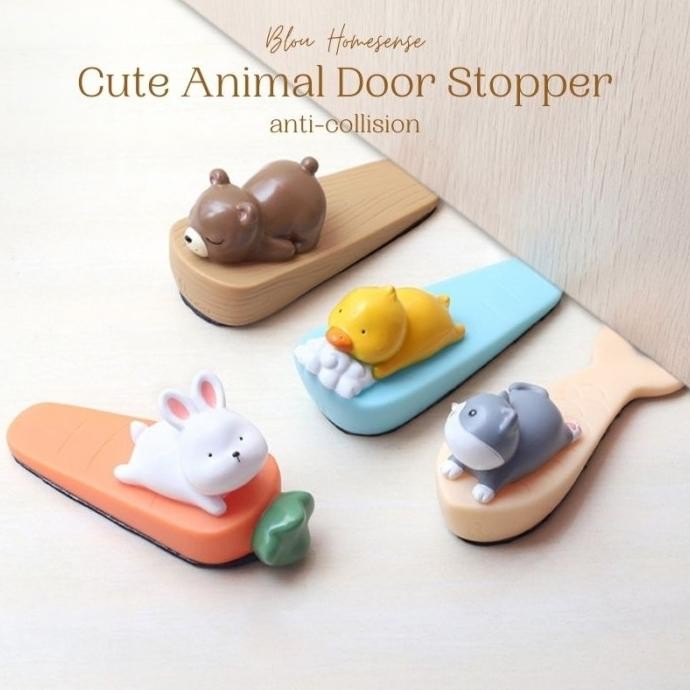 Blou Karet Penahan Pengganjal Ganjal Pintu Door Stopper Lucu Aesthetic